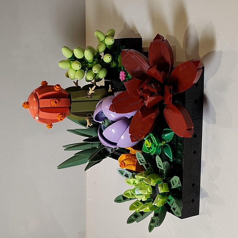 Lego 10309 icons succulents artificial plant set for adult  home decor